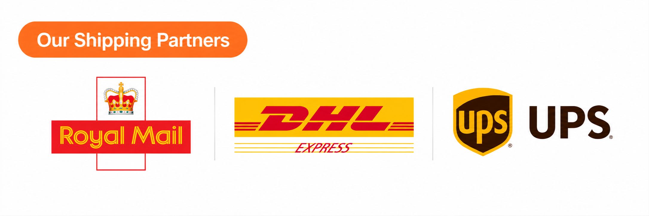 Our Shipping Partners - Doctor Gifts UK