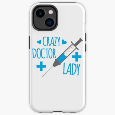 Crazy Doctor Lady Hypodermic Needle Cross Iphone Case
