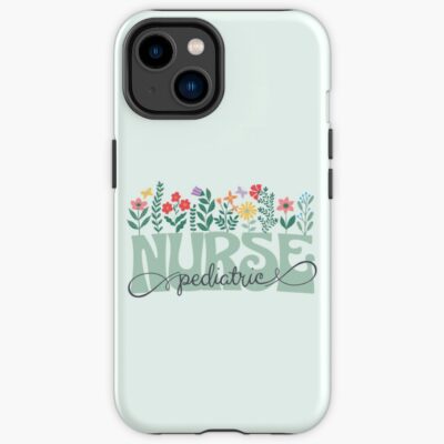 Flower Heart Pediatric Nurse Design Iphone Case