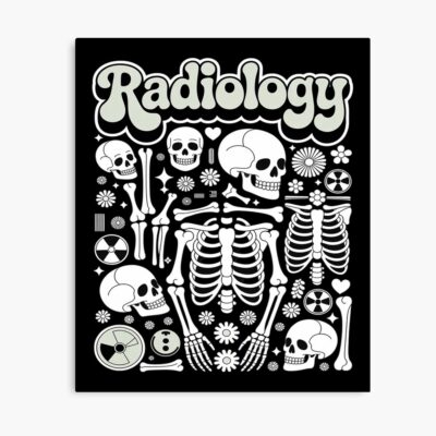 Radiology X Ray Mri Skeleton Poster
