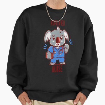 Koalified Nurse Koala Animal Pun Sweatshirt