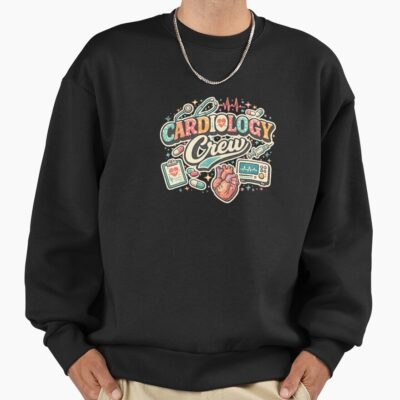 Cardiology Team Heart Nurse Care Sweatshirt