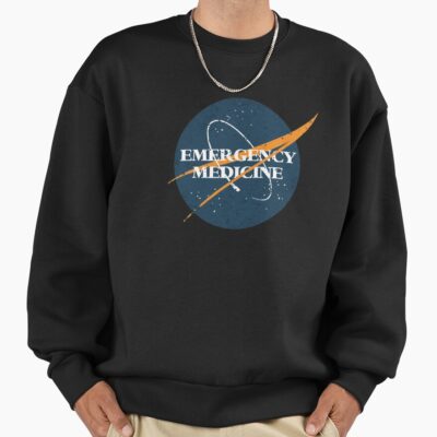 Vintage Emergency Medicine Space Design Sweatshirt