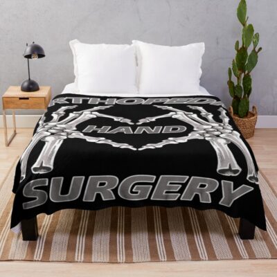 Orthopedics Hand Surgery Hip Humerus Throw Blanket