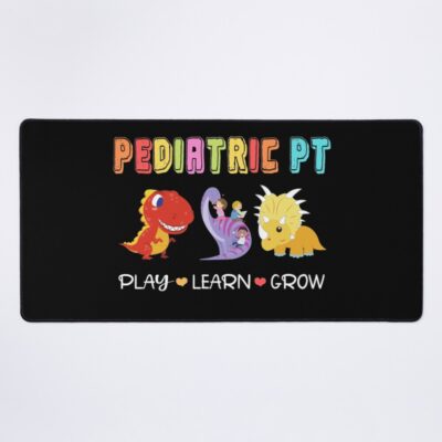 Rainbow Pediatric Pt Dinosaur Therapist Mouse Pad