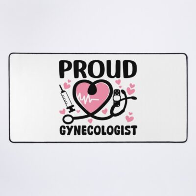 Proud Gynecologist Pregnancy Obstetrician Doctor Mouse Pad