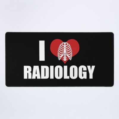 I Love Radiology Medical Career Mouse Pad