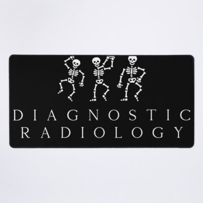 Diagnostic Radiology Dancing Skeleton Bones Mouse Pad