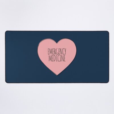 Er Nurse Doctor Emergency Medicine Heart Mouse Pad