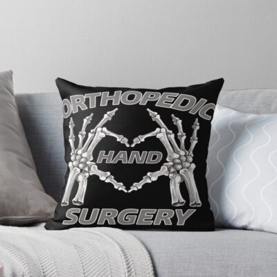 Orthopedics Hand Surgery Hip Humerus Throw Pillow