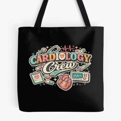 Cardiology Team Heart Nurse Care Tote Bag