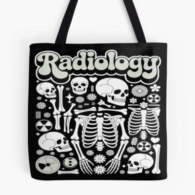 Radiology X Ray Mri Skeleton Tote Bag